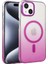 Apple iPhone 15 Plus Glossy Magsafe Kapak - Mor 1