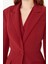 Bordo Ceket Yelek Pantolon Takım Kadın Blazer Takım Elbise - Ofis Şık Business Casual Moda Trend 5
