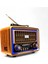 Ahşap Görünüm Nostalji Radyo,ledli Bluetooth Nostaljik Radyo 3