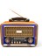 Ahşap Görünüm Nostalji Radyo,ledli Bluetooth Nostaljik Radyo 4