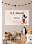 Kişiye Özel Mickey Mouse Doğum Günü Kumaş Happy Birthday Duvar Örtüsü Duvar Panosu Flaması 1