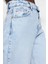 Buz Mavi Likralı Boyfriend Mom Jean 3