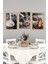 ☕ Kahve Tutkunlarına Özel 3'lü Tablo Seti – Çerçeve Görünümlü Mdf Tasarım ☕ CRVS1007 13 x 17 5