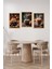 ☕ Kahve Temalı 3'lü Mdf Çerçeve Görünümlü Tablo Seti - 13X17 | 21X30 | 30X40 cm CRVS1014 13 x 17 2