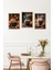 ☕ Kahve Temalı 3'lü Mdf Çerçeve Görünümlü Tablo Seti - 13X17 | 21X30 | 30X40 cm CRVS1014 13 x 17 4