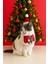 Kedi / Köpek Yılbaşı Parti Kıyafeti (2 Parça: Şapka ve Çift Taraflı Önlük) Evcil Hayvan Noel Kostümü 1