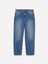 %100 Pamuk 5 Cepli Regular Fit Ağartılmış Denim Pantolon Kadın Siyah Mix Pantolon - 324A489XLE03J 5