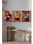 🎨 Renklerin Enerjisi – 3’lü Mdf Uv Baskılı Kahve Temalı Tablo Seti (3 Ebat Seçeneği) CRVS1018 13 x 17 2