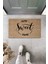 Yüksek Kaliteli Dijital Baskı Home Sweet Home Yuvarlar Desen Kapı Önü Paspası 1