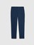 Streç Pamuklu Kemer Delikli Slim Fit Denim Chino Pantolon Erkek Renkli Pantolon - 324P4HJTSF03N 1