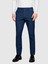 Streç Pamuklu Kemer Delikli Slim Fit Denim Chino Pantolon Erkek Renkli Pantolon - 324P4HJTSF03N 4