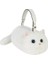 Bear & Deer Pelüş Kedi Şeklinde El Çantası – Beyaz - BD-CAT006 4