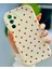 Samsung Galaxy A26 Kılıf Kamera Korumalı Şeffaf Dalga Kenarlı Kırmızı Kalp Diyonk Desenli Yumuşak Silikon Kapak 1