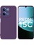 Redmi 15C Uyumlu Silikon Kılıf - Kamera Korumalı Esnek Pastel Renk Kapak - Mor 1