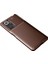 Xiaomi Redmi Note 10 Pro Kılıf Auto Focus Karbon Kapak - Kahverengi 2