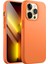 Apple iPhone 12 Pro Uyumlu Silikon Kılıf - Kamera Korumalı Esnek Pastel Renk Kapak - Turuncu 1