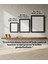 Floral Serenity – Kadın ve Çiçek Temalı Minimal Çizim Duvar Tablo Seti (2’li, Çerçeveli) 2