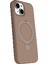 Apple iPhone 15 Plus Regal Magsafe Standlı Kapak - Çöl Titanyum 2