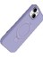 Apple iPhone 15 Plus Regal Magsafe Standlı Kapak - Lila 3