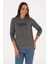 Kadın Antrasit Melanj Sweatshirt 50313566-VR081 3