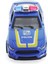 Die Cast Çek Bırak Metal Mavi Polis Arabası 2