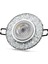 Noas YL65 1677 Hektor LED Çerçeveli 4000K Kristal Cam Spot Kasa - Priz ve Anahtar Için Uyumlu Çerçeve 1