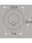 Cata Ct 5174 1.5W Radar Sensörlü Koridor Aydınlatması 6400K Beyaz Işık 2