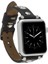Apple Watch Uyumlu Deri Kordon 38-40-41MM Taşlı St Rst1 1