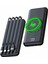 Wireless Powerbank 10000 Mah LED Ekranlı Dahili Kablolu Hızlı Şarj 2