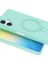 Samsung Galaxy A06 Regal Magsafe Standlı Kapak - Su Yeşili 4