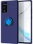 Samsung Galaxy Note 20 Kılıf Range Yüzüklü Silikon - Mavi 1