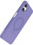 Samsung Galaxy A06 Regal Magsafe Standlı Kapak - Lila 2