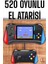 Gamepad Joystick 500 Oyunlu Retro Oyun Konsolu Tv Bağlantı Özellikli 2 Kişilik Destekli 2
