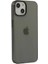 iPhone 14 Plus Kılıf Pc Sert Şeffaf Kapak - Siyah 2