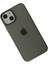 iPhone 14 Plus Kılıf Pc Sert Şeffaf Kapak - Siyah 3