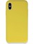 iPhone x Kılıf Lansman Legant Silikon - Sarı 1