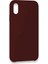 iPhone Xs Max Kılıf Lansman Legant Silikon - Bordo 3