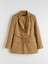 Yeni Sezon Beli Kemerli Kadın Blazer Ceket 5