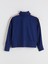 Yeni Sezon Dik Yaka Kadın Fermuarlı Sweatshirt 2