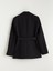 Yeni Sezon Beli Kemerli Kadın Blazer Ceket 3