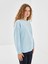 Yeni Sezon Bisiklet Yaka Kadın Sweatshirt 1