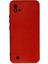 Realme C11 2021 Kılıf Nano Içi Kadife Silikon - Kırmızı 1