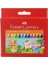Süper Yıkanabilir Mum, 12 Renk, Leke Bırakmaz, Boy, Parlak ve Yoğun Renkler 3