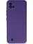 Realme C11 2021 Kılıf Nano Içi Kadife Silikon - Mor 1