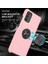 Samsung Galaxy A02S Kılıf Elit Yüzüklü Kapak - Pembe 5
