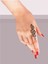 Arabesk Çiçek Tattoo Geçici Dövme Şablonları Kına Kalıpları 2
