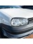 Vw Golf4 Mk4 Iv Için 1997-2005 Karbon Fiber Ön Far Kapağı Garnitür Strip Kaş Kaplama Çıkartma (Yurt Dışından) 3