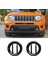 Jeep Renegade Için 2019 2020 Ön Sis Kapağı Sis Lamba Dekorasyon Kapağı Trim Siyah Araç Aksesuarları (Yurt Dışından) 5