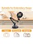 Nakış Çember Standı, Ayarlanabilir Nakış Çember Standı, Katlanabilir Metal Nakış Standı, 360 Derece Rotasyon (Yurt Dışından) 4