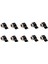 10ROLL Kara Tahta Etiketleri, Su Geçirmez Siyah Çıkartma Etiketi, Depolama Kutuları Için Bir Rulo 300 Adet Çıkartma, Şişe, Ofis (Yurt Dışından) 1
